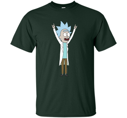 Rick &amp; Morty Tiny Rick t-shirt Forest Green