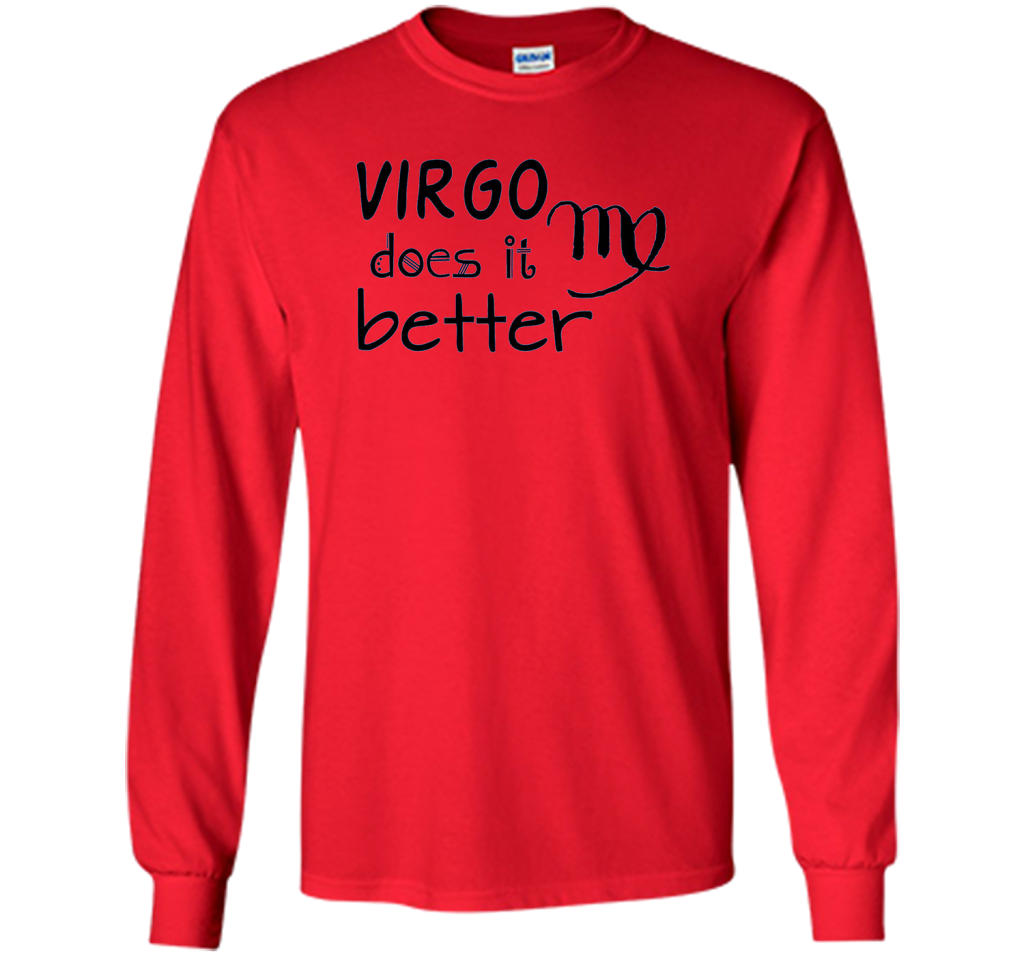 Astrology Zodiac Virgo - T Shirt t-shirt Red
