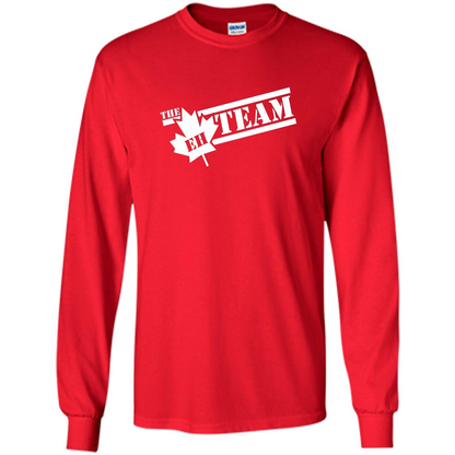 Funny The EH Team Canada T-shirt Red