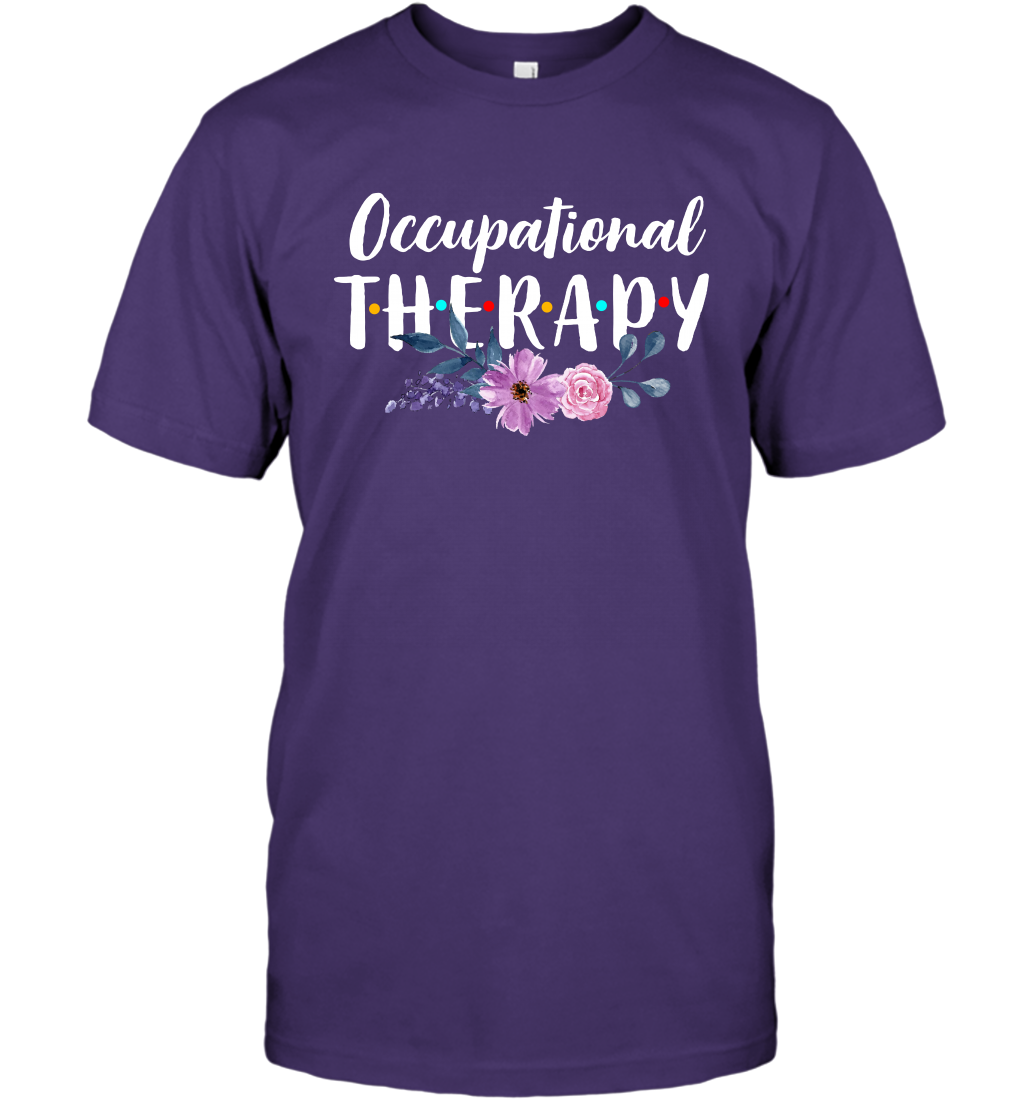 Occupational Therapy Shirt T-Shirt T-Shirt Purple