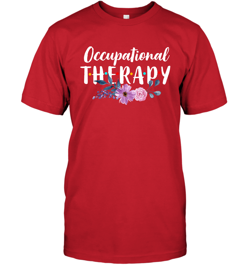 Occupational Therapy Shirt T-Shirt T-Shirt Red