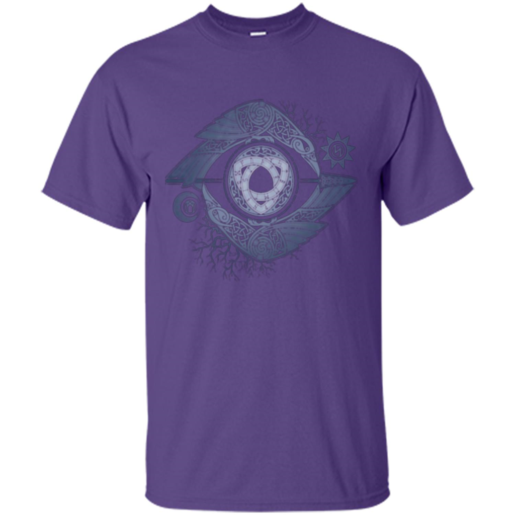Odin's Eye T-shirt Purple