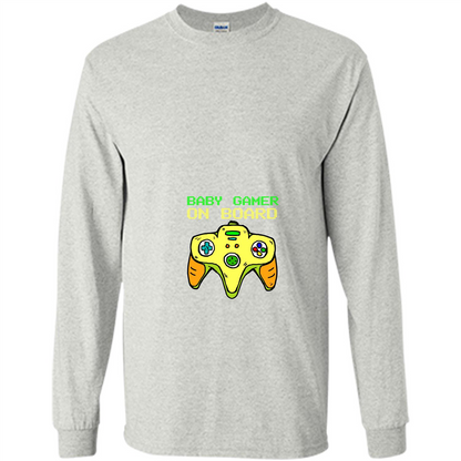 Pregnancy & Birth T-shirt Baby Gamer On Board Ash