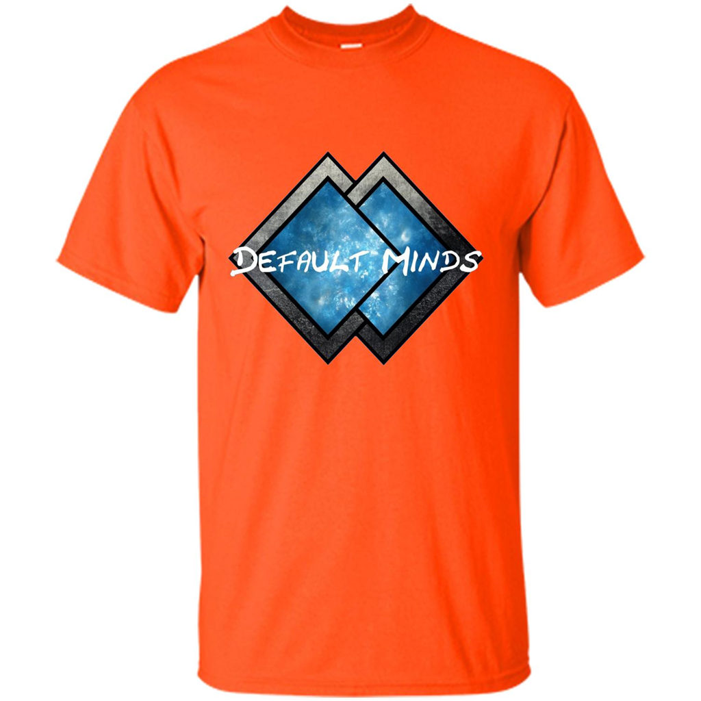 Music T-shirt Default Minds T-shirt Orange