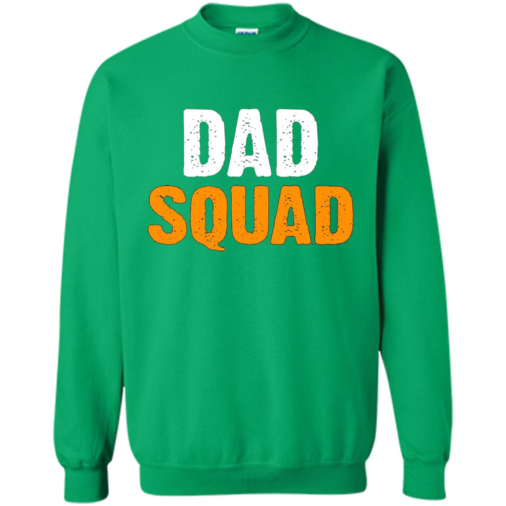 Fathers day T-shirt DAD Squad Funny T-Shirt Irish Green