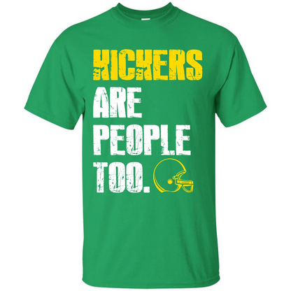 Kickers T-shirt Kickers Are People Too T-shirt Irish Green
