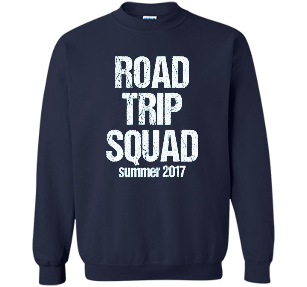 Road Trip Squad - Funny Summer Vacation T-Shirt shirt Navy