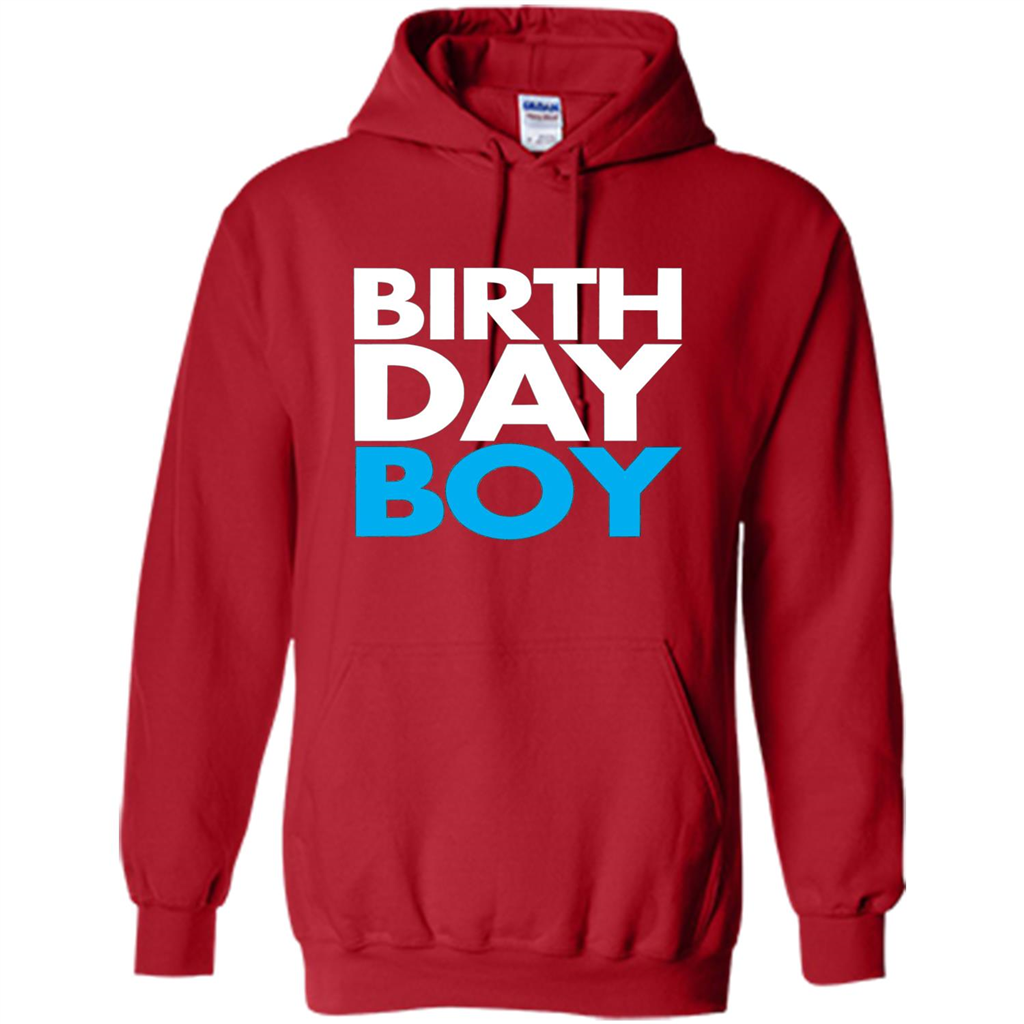 Birth Day Boy T-shirt Red