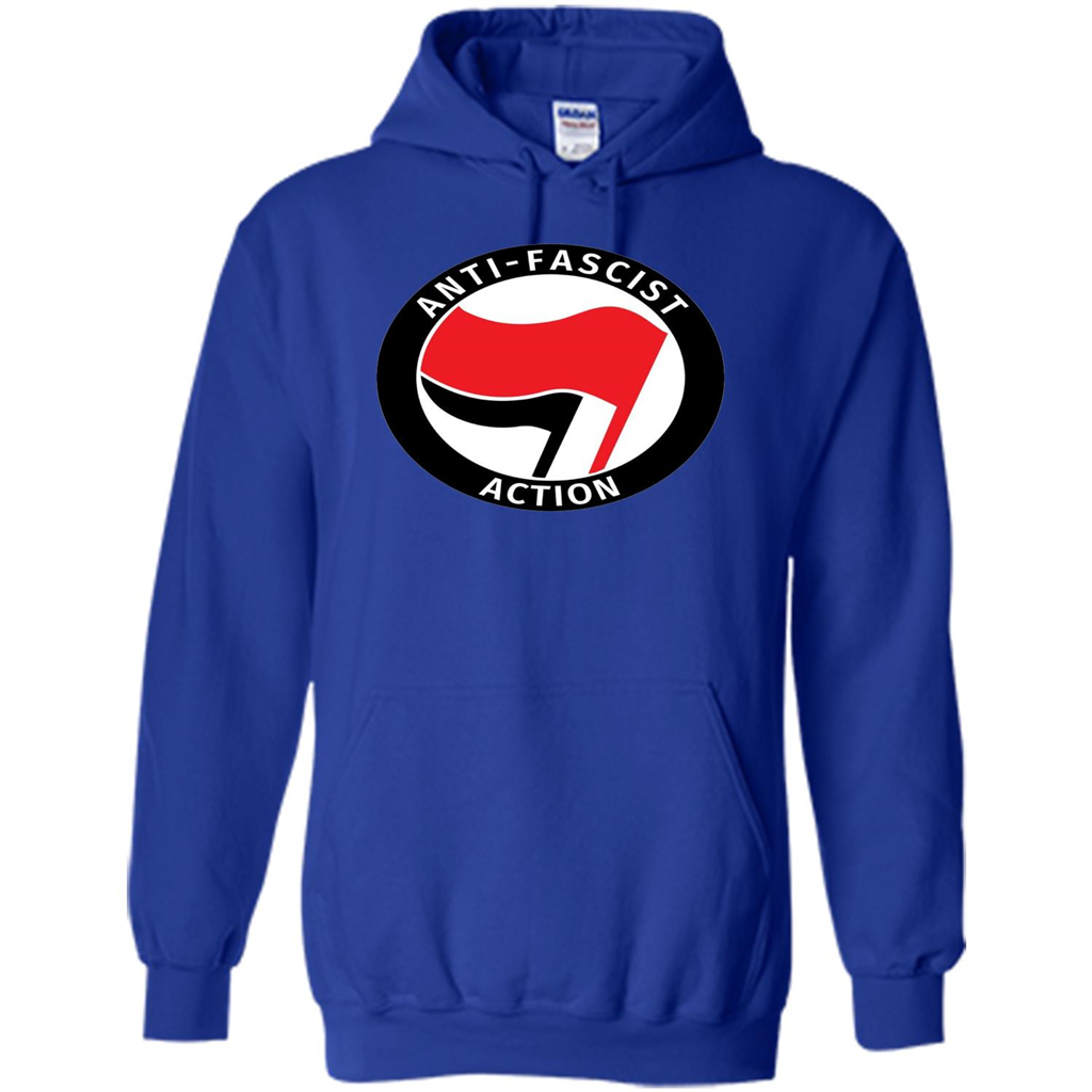 Anti - Fascist Action T-shirt Royal