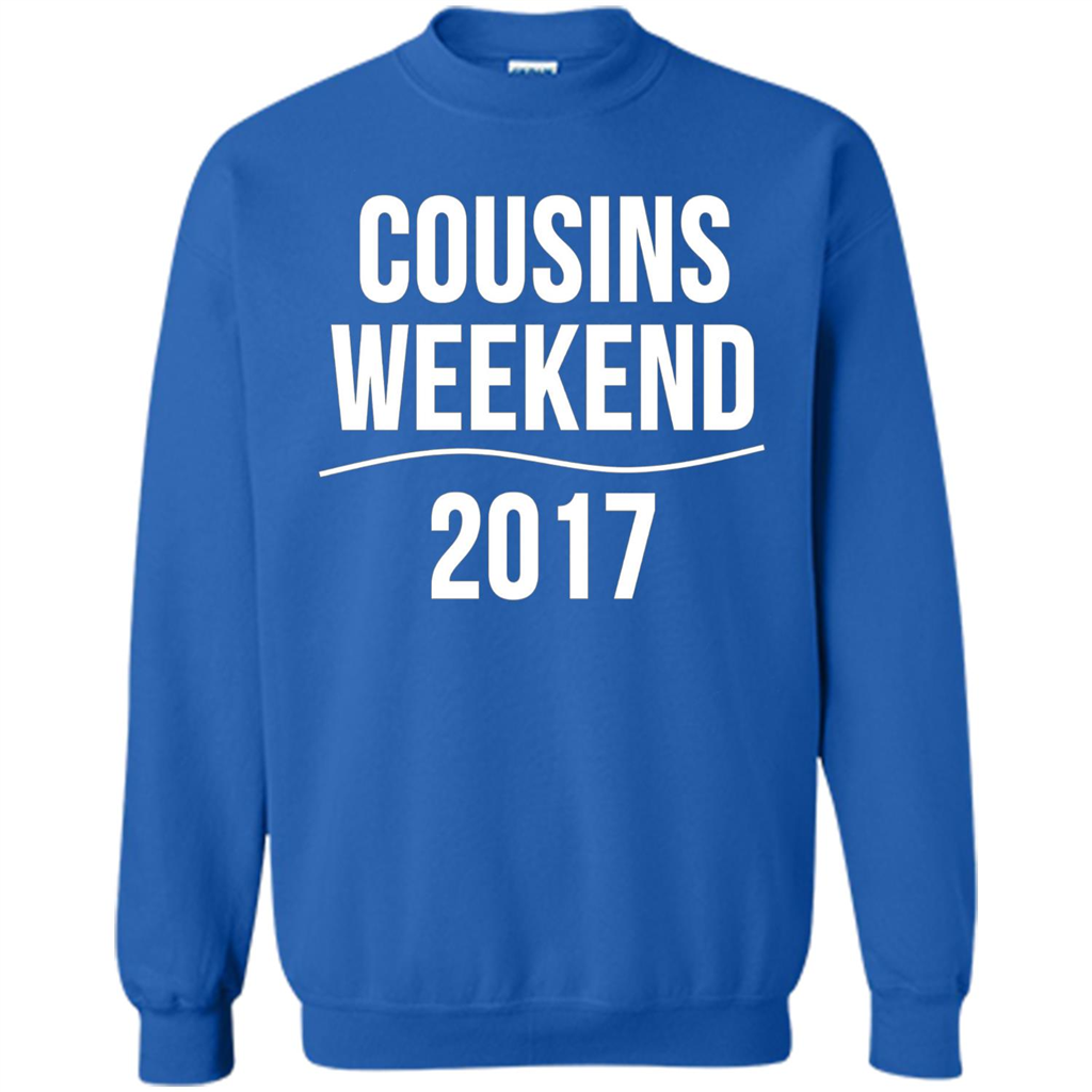 Family T-shirt Cousins Weekend 2017 Royal