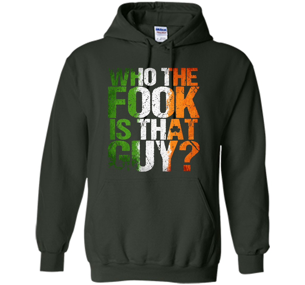 Boxing T-shirt Who The Fook Is That Guy Forest Green
