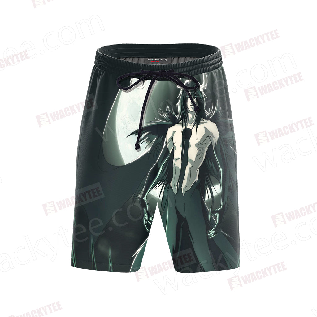 Bleach Ulquiorra Cifer 3D Beach Shorts