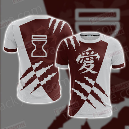 Naruto - Gaara New Look Unisex 3D T-shirt T-shirt