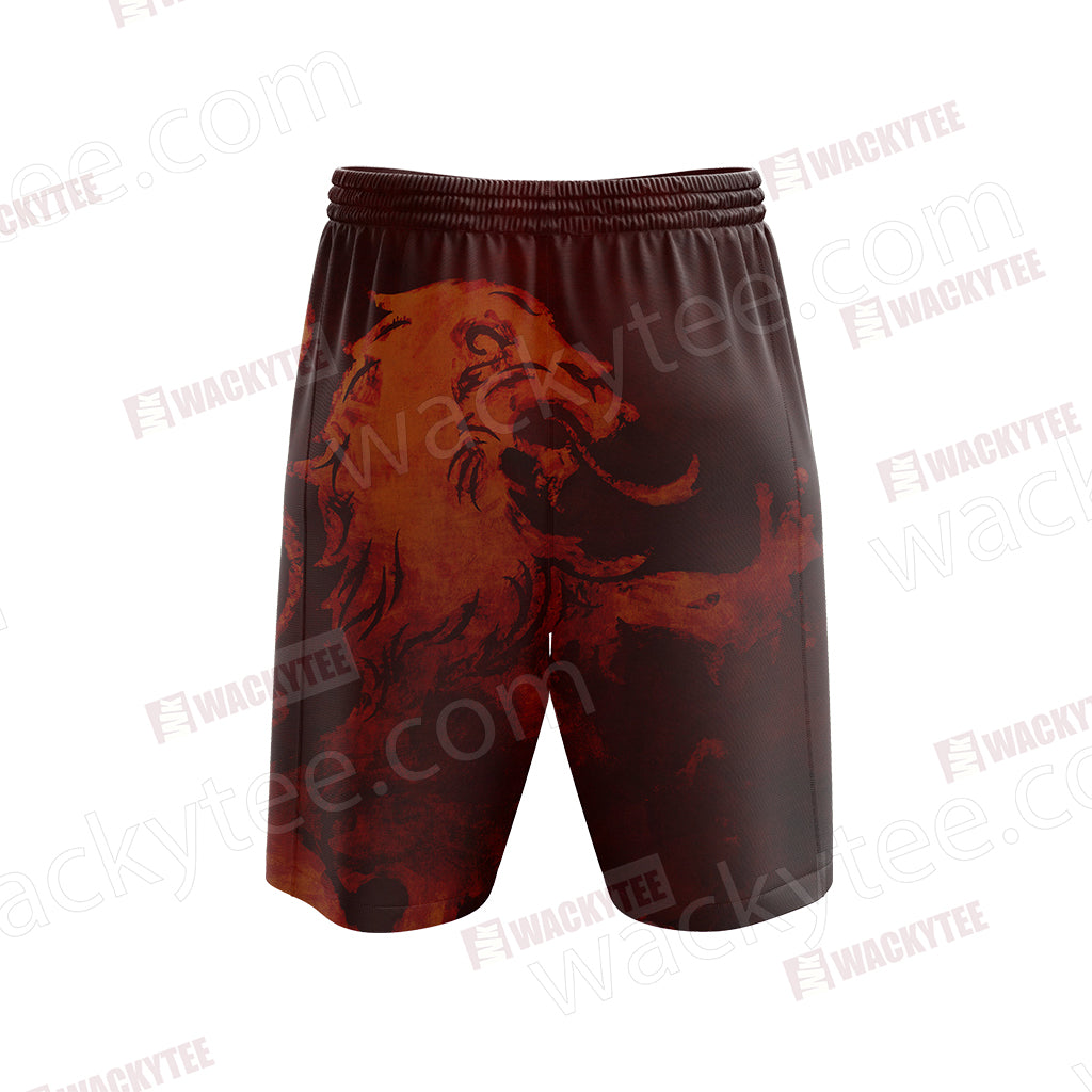 House Lannister Game Of Thrones Beach Shorts