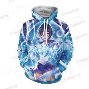 Sailor Moon Sailor Mercury 3D Hoodie