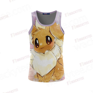 Pokemon Eevee 3D Tank Top