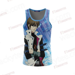 Yu Gi Oh! Seto Kaiba Unisex 3D Tank Top