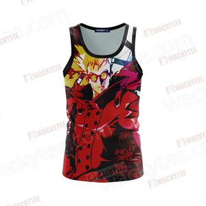 Trigun Vash The Stampede Unisex 3D Tank Top