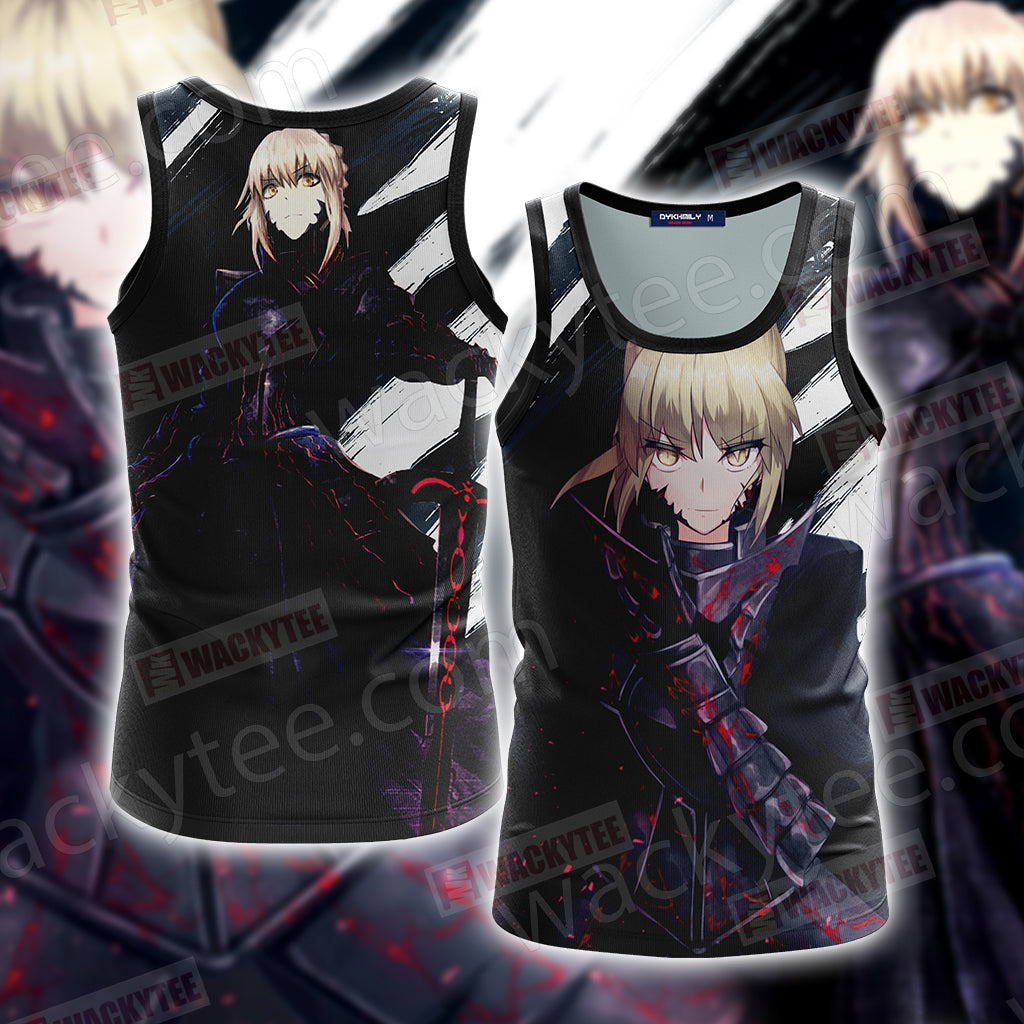 Fate/Stay Night - Saber New 3D Tank Top
