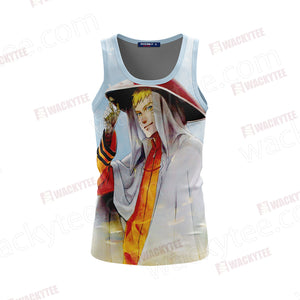 Naruto - Uzumaki Hokage Unisex 3D Tank Top