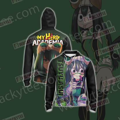 My Hero Academia - Tsuyu Asui Zip Up Hoodie 4XL
