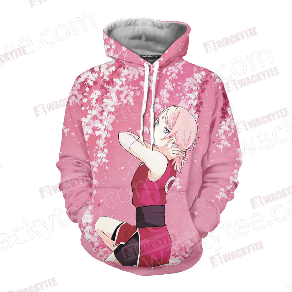 Naruto Sakura Haruno 3D Hoodie