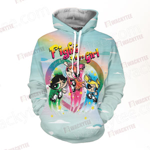 The Powerpuff Girls New Look 3D Hoodie