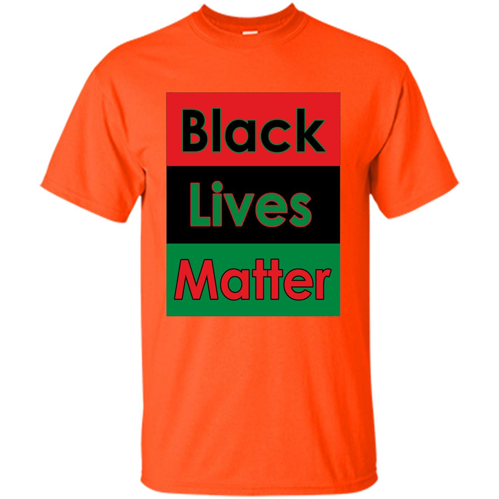 Black Lives Matter-T-shirt Orange