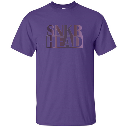 Sneaker Head Eggplant Foams T-shirt Foamposite SNKB HEAD Purple