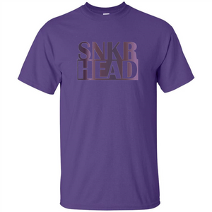 Sneaker Head Eggplant Foams T-shirt Foamposite SNKB HEAD