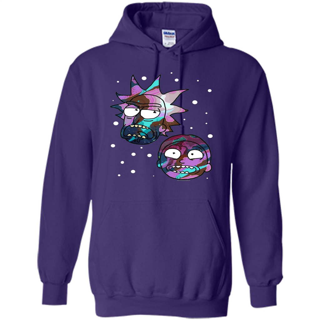 Movie T-shirt Space Heads Purple