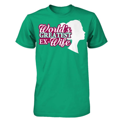 World's Greatest Ex-Wife Gildan - Short Sleeve Tee Kelly Green