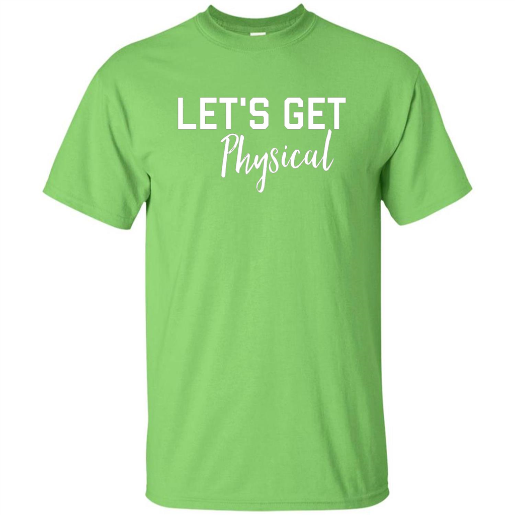 Let's Get Physical T-Shirt Lime