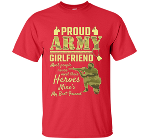 Proud Army Girlfriend T-shirt