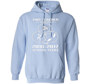 This Teacher Survived The 2016 2017 School Years shirt