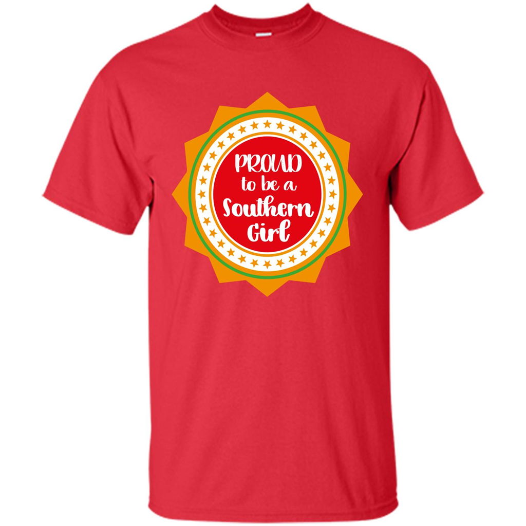 Proud To Be A Southern Girl T-shirt Red