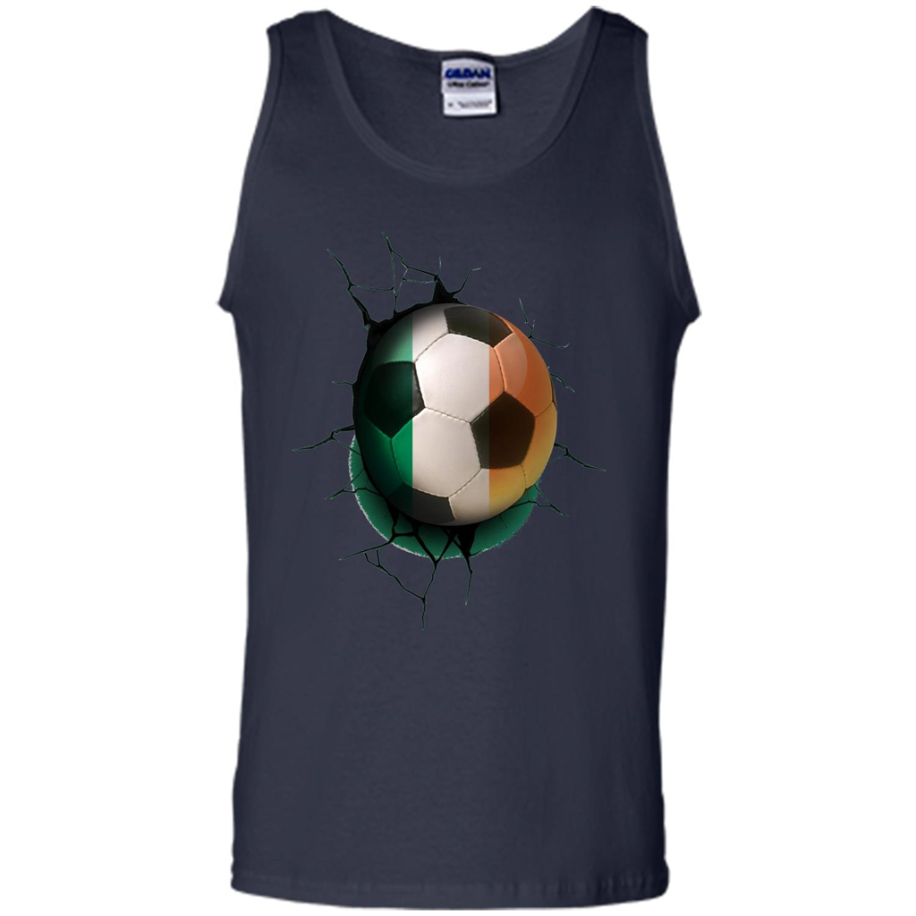 Ireland Football Soccer T-shirt Navy