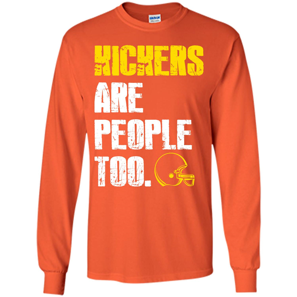 Kickers T-shirt Kickers Are People Too T-shirt Orange