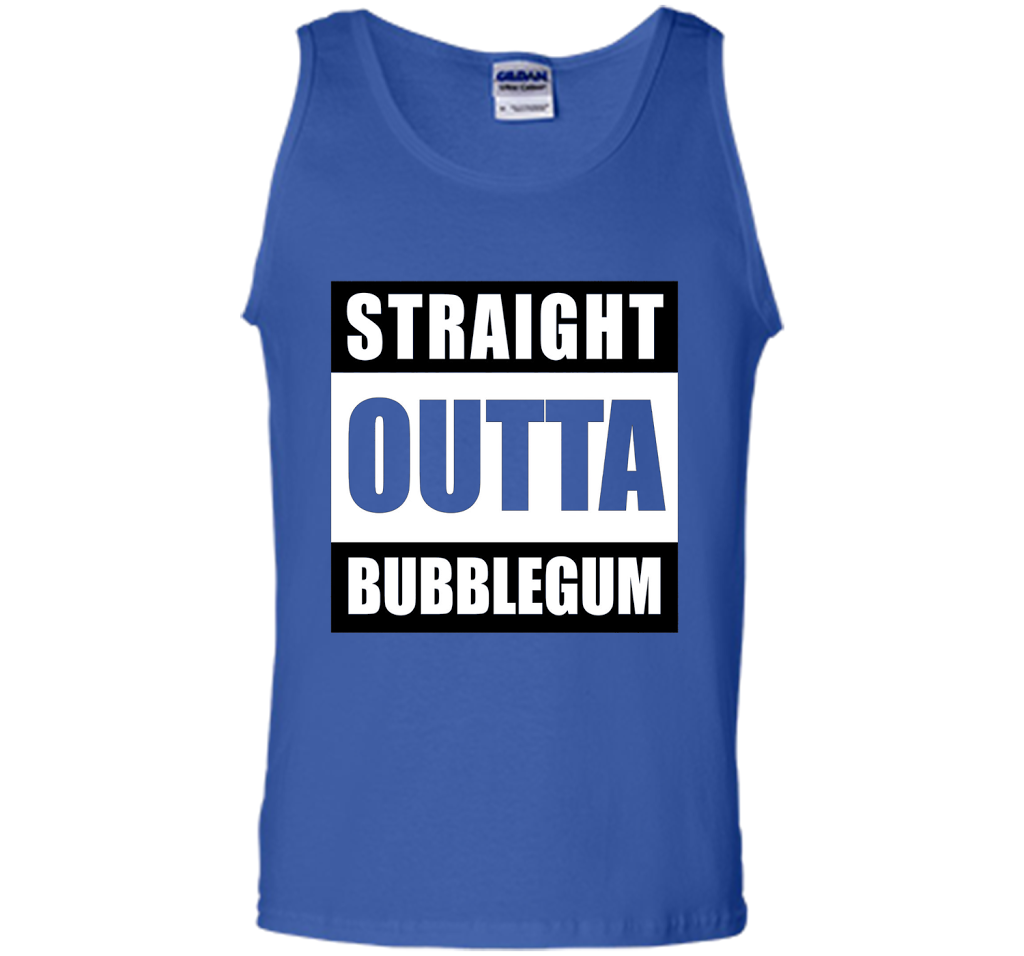 Straight Outta Bubblegum Action Movie Quote T-Shirt t-shirt Royal