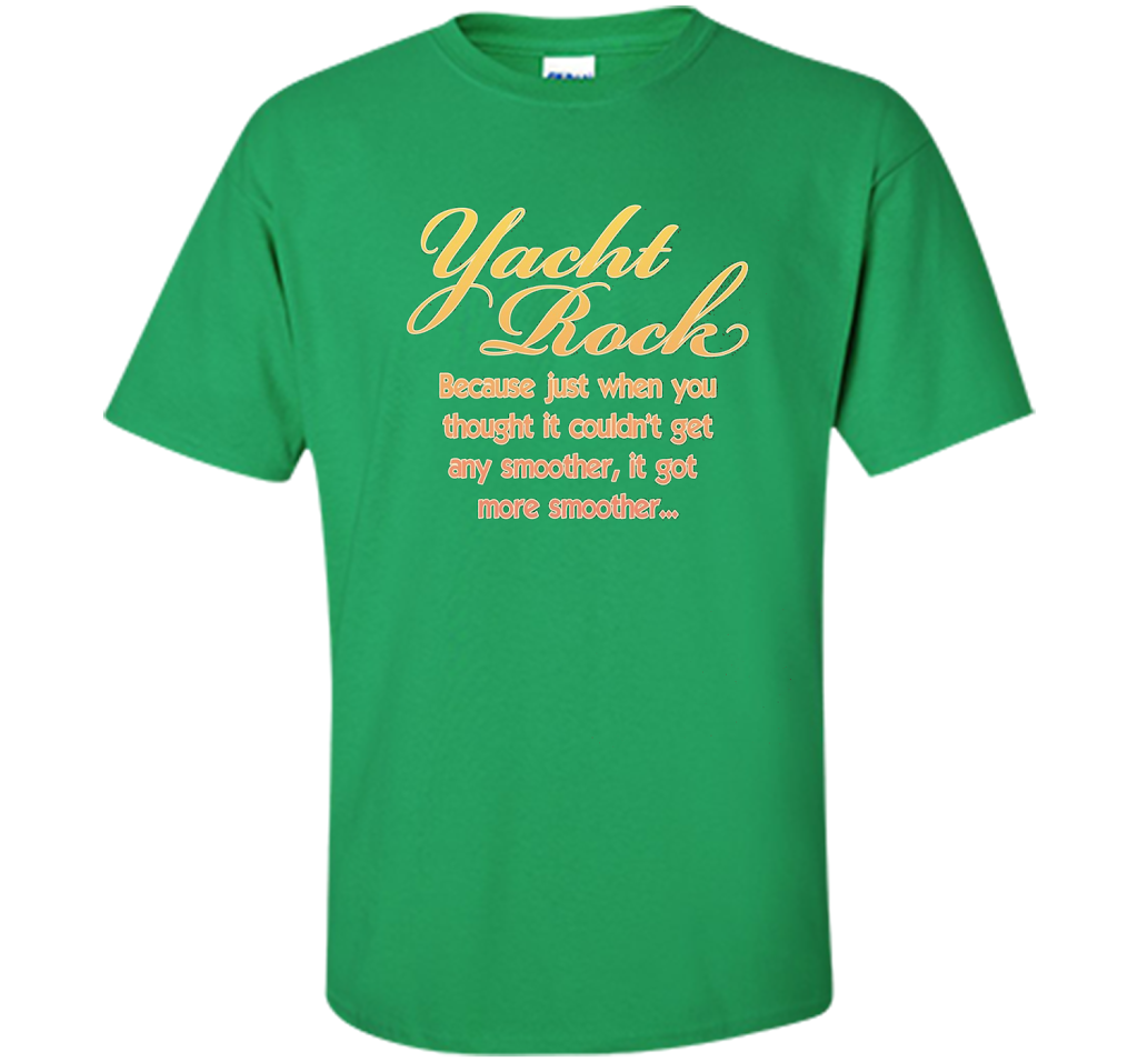 Yacht Rock Music T-Shirt Irish Green