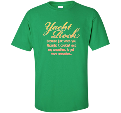 Yacht Rock Music T-Shirt Irish Green