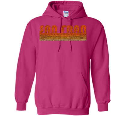 Vintage Retro San Francisco T-Shirt cool shirt Heliconia