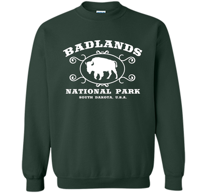 Whereables: Badlands National Park T-Shirt cool shirt Forest Green