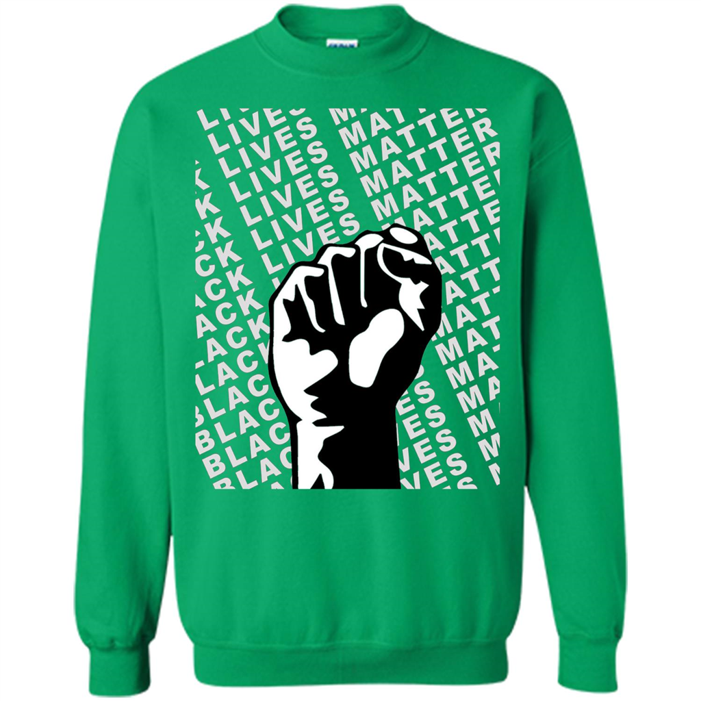 Black Lives Matter T-shirt Irish Green