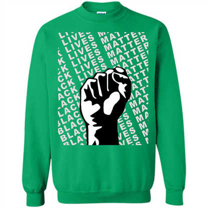 Black Lives Matter T-shirt Irish Green