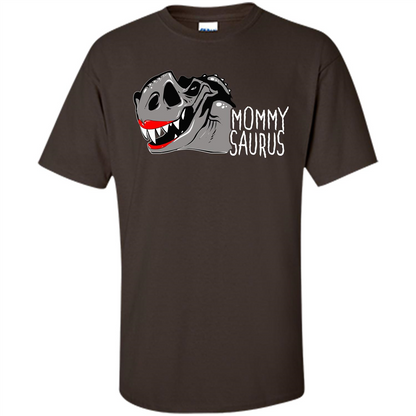 Mommy Saurus T-shirt Dark Chocolate
