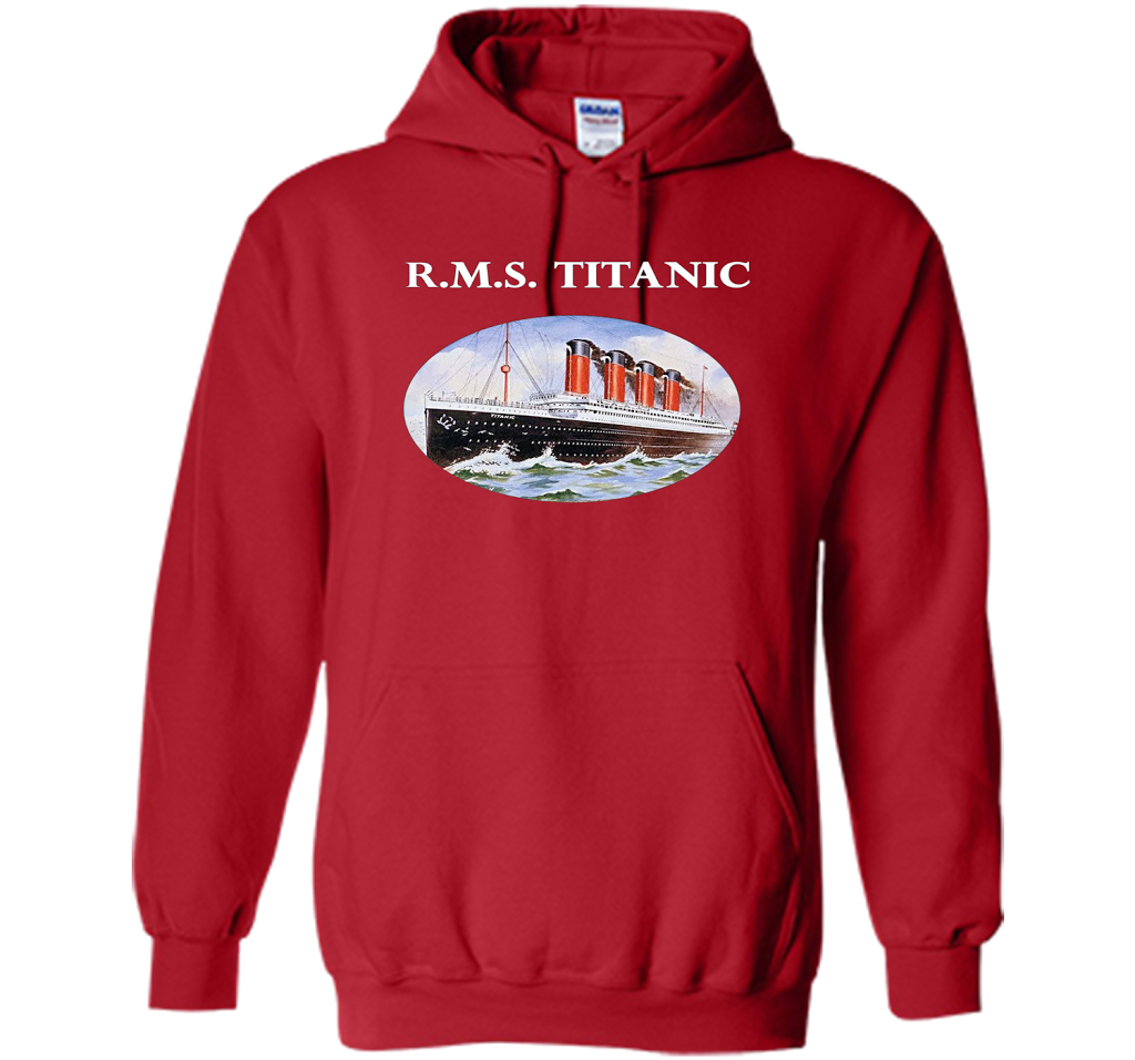 R.M.S. Titanic T-shirt Red