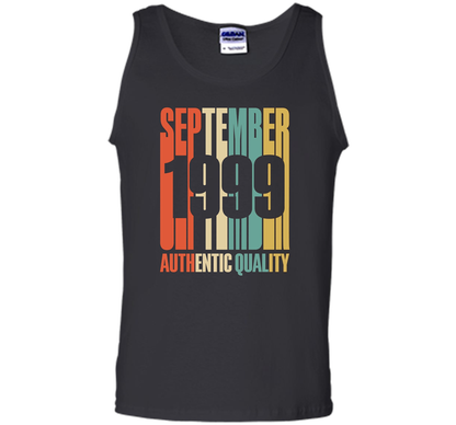 Retro Sept 1999 T-Shirt 18 yrs old Bday 18th Birthday T-shirt Black