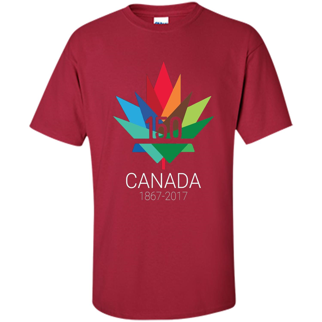 Canada 150 Years - Maple Leaf T-Shirt Cardinal