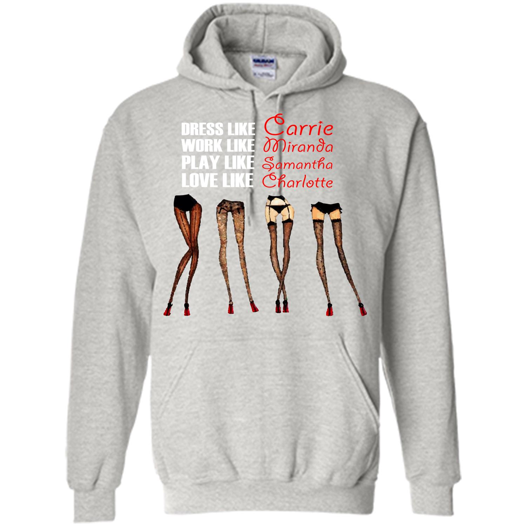 Lifestyle T-shirt Dress Like Carrie Work Like Miranda Play Like Samantha Love Like Charlott Ash